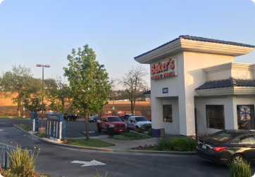 Bakers drive thru in 1990